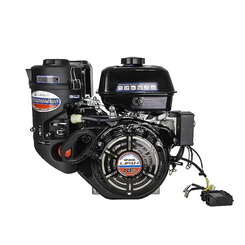 Lifan NP460E D25 11A двигатель бензиновый (фильтр "зима-лето") 00-00154623