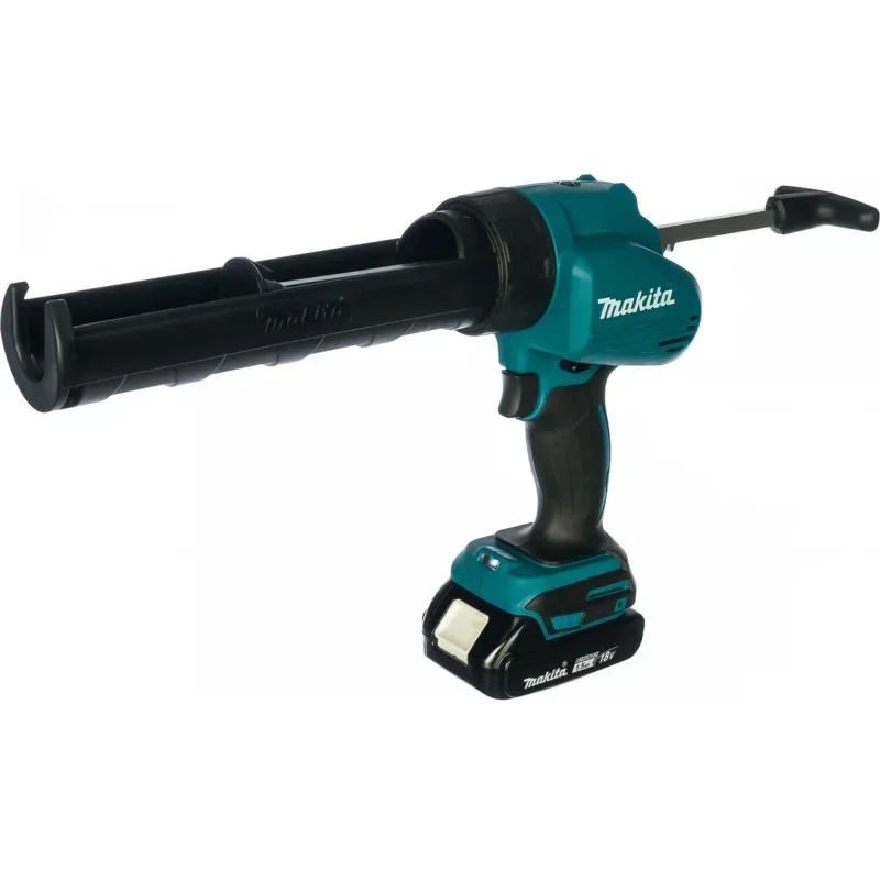 Makita DCG180RYE аккумуляторный пистолет для герметика (2 x 1.5 Ач, ЗУ)