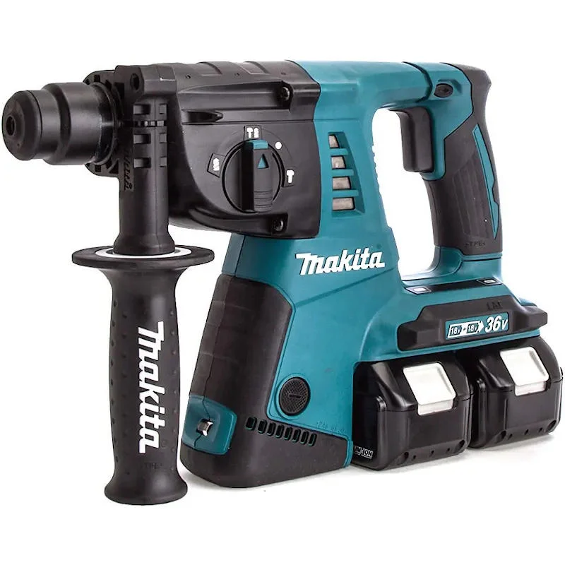 Makita DHR263RF4 аккумуляторный перфоратор (4 x 3 Ач, ЗУ)