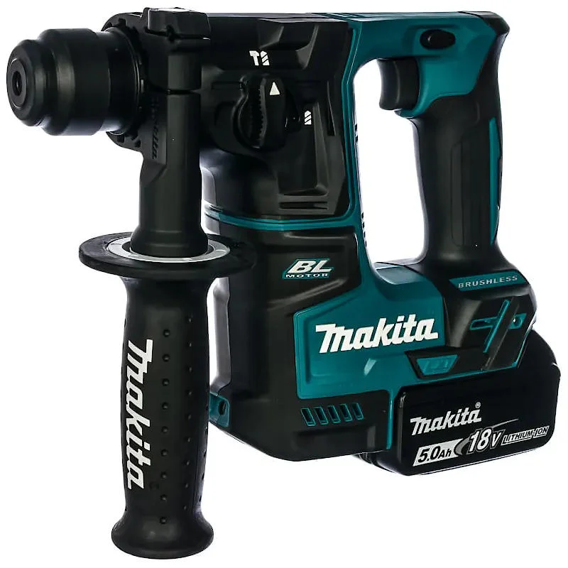 Makita DHR171RTJ аккумуляторный перфоратор (2 x 5 Ач, ЗУ)