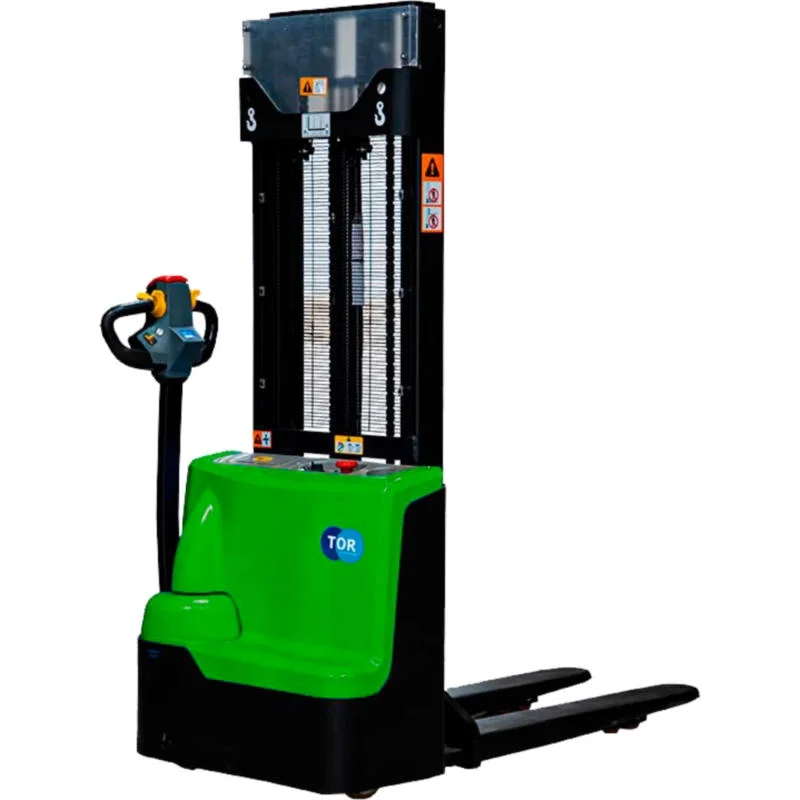 TOR WS15H-3000SC PRO штабелер электрический самоходный 1,5 т 3,0 м, Li-ion 24/60 В/Ач с контролем скорости подъема 1048090