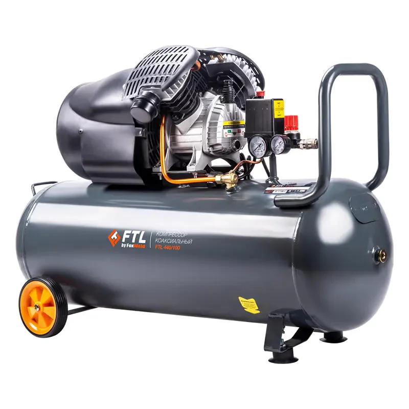 FoxWeld FTL 440/100 компрессор коаксиальный масляный 9010