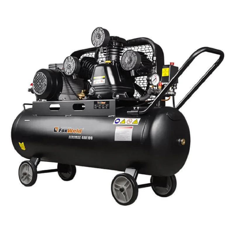 FoxWeld AEROMAX 480/100 масляный ременной компрессор 5887