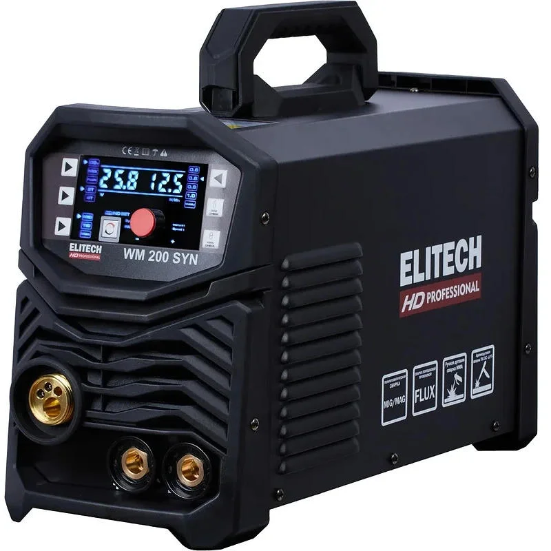 ELITECH HD WM 200 SYN сварочный инвертор mig/mag 204471