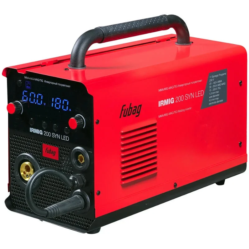FUBAG IRMIG 200 SYN ПУЛЬС LED (PULSE) сварочный полуавтомат + горелка 250А 646405