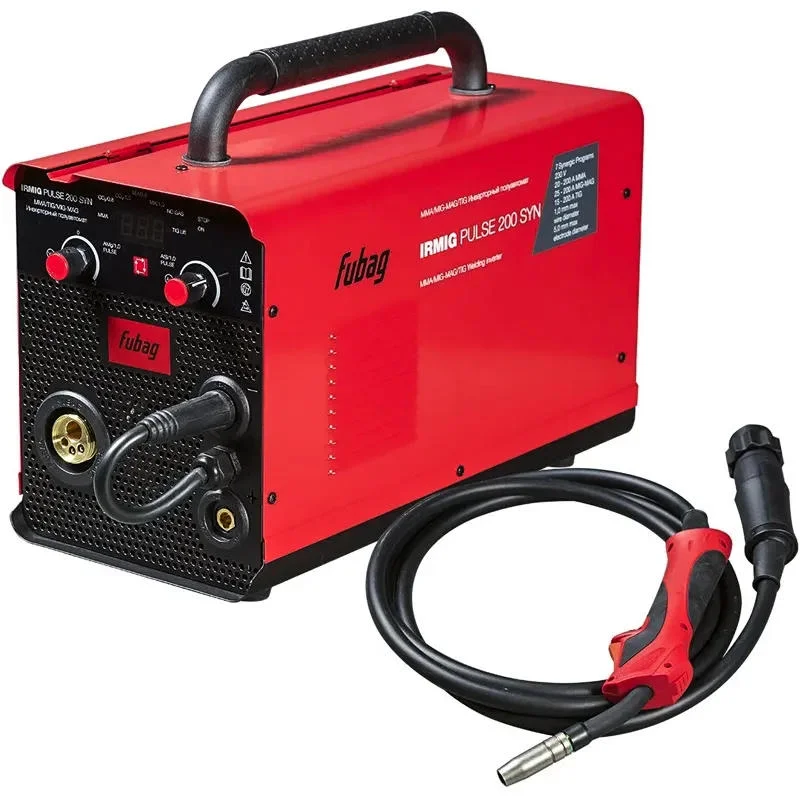 FUBAG IRMIG ПУЛЬС 200 SYN (PULSE) сварочный полуавтомат инверторный с горелкой FB 250 Ergo 41385