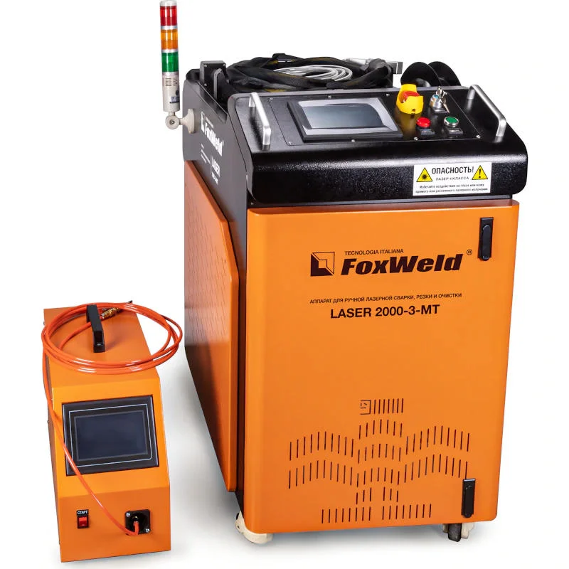 FoxWeld LASER 2000-3-МТ аппарат ручной лазерной сварки, резки и очистки 9303