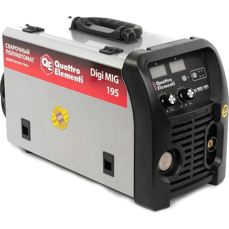 QUATTRO ELEMENTI Digi MIG 195 сварочный инвертор 772-609