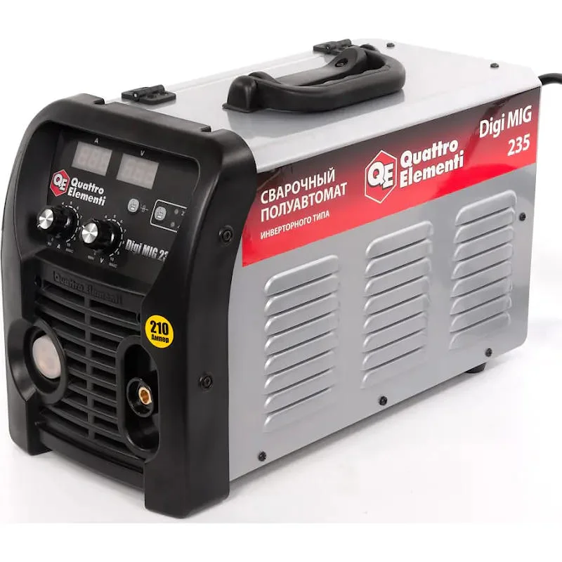 QUATTRO ELEMENTI Digi MIG 235 сварочный инвертор 772-616