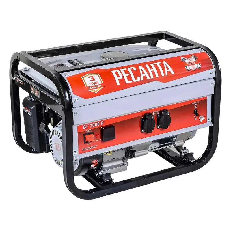 Ресанта БГ 3000 Р бензиновый генератор 64/1/43