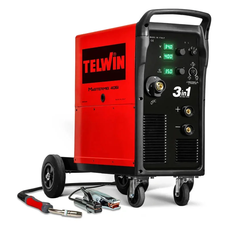 Telwin MASTERMIG 405i многофункциональный mig-mag-mma-tig инверторный сварочный аппарат 816197