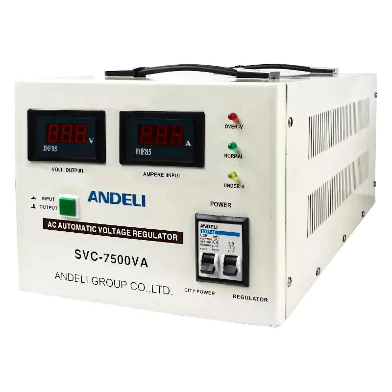 Andeli SVC-7500VA стабилизатор напряжения 150-250 В ADL23-008