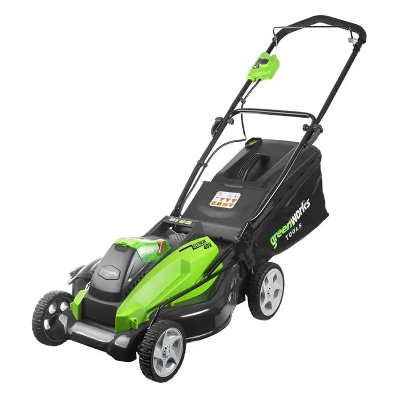 Аккумуляторная газонокосилка Greenworks G40LM45K6 (1 x 6 Ач, ЗУ) 2500107UF