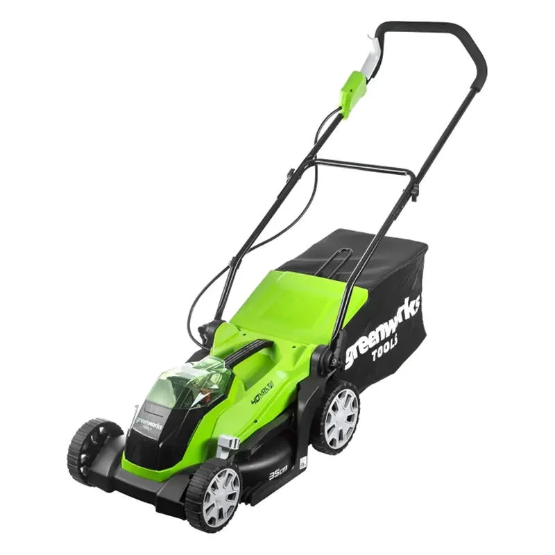 Аккумуляторная газонокосилка Greenworks G40LM35K3 (1 x 3 Ач, ЗУ) 2501907UE