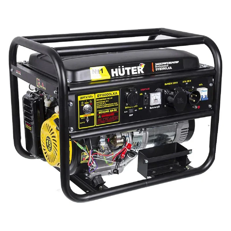 HUTER DY8000LXA бензиновый генератор 64/1/30