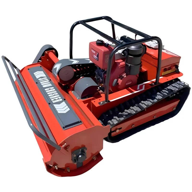 ZimAni RLM100 PRO косилка цеповая дизельная на радиоуправлении