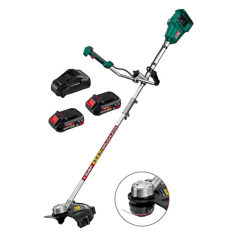 ЗУБР ТАБ-365-22 аккумуляторный триммер (2 x 2 Ач, ЗУ)